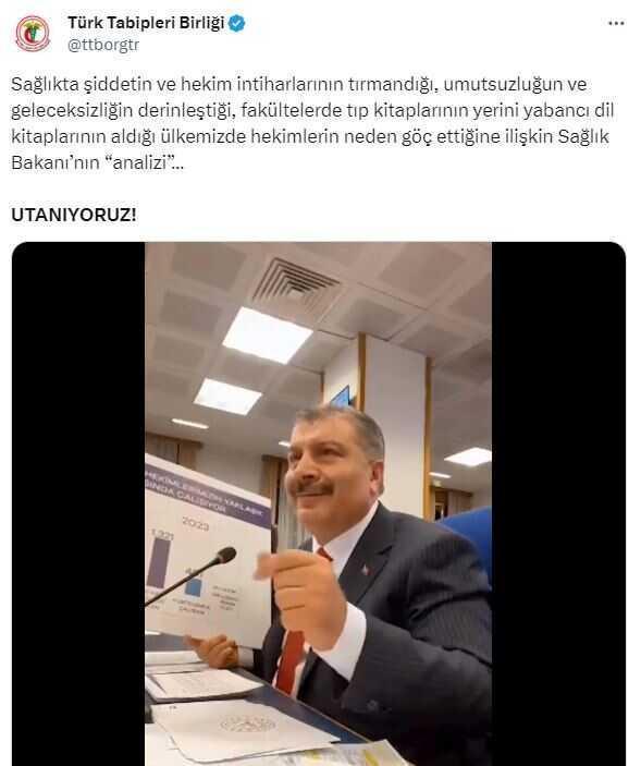 Sağlık Bakanı Koca'nın para sayma işaretine tepkiler büyüyor