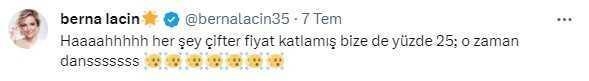 Berna Laçin, tuvalet kağıdına yapılan zamma tepki gösterdi: Piyasa sapıttı