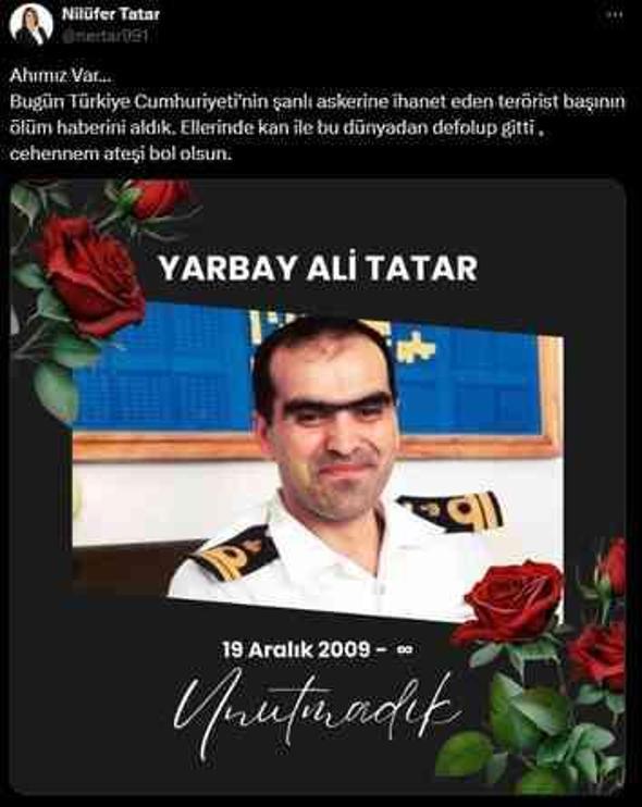 Yarbay Ali Tatar'ın eşi Nilüfer Tatar kimdir?