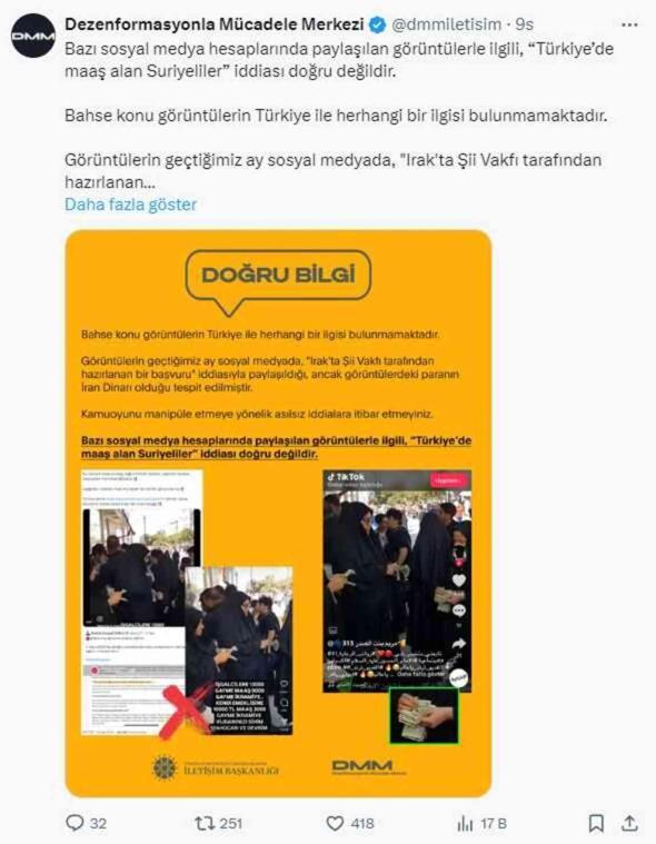 Görüntü infial yarattı! Cumhurbaşkanlığından Suriyelilere para dağıtıldığı iddiasına yalanlama