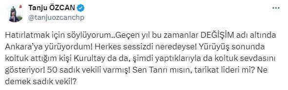 Kılıçdaroğlu'nun sert sözlerle yüklendiği Tanju Özcan'dan zehir zemberek açıklama: Hayatta sizin kadar yalan söyleyen kimseyi tanımadım