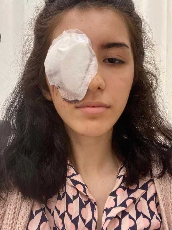 Genç kızın gözünü kaybetmesine neden olan maganda tutuklandı