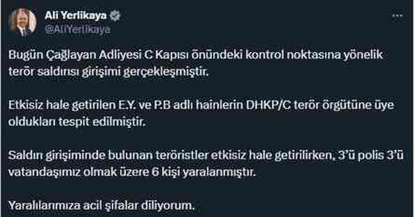 Çağlayan Adliyesi'nde silahlı çatışmada kaç ölü, kaç yaralı var? Çağlayan Adliyesi'nde son durum nedir?