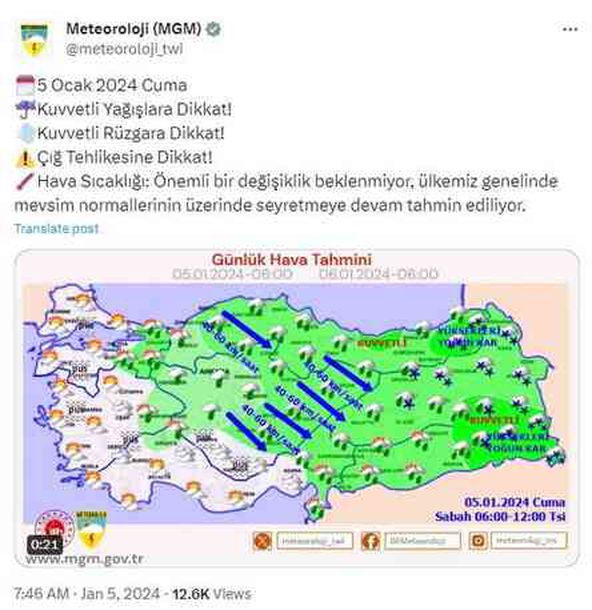 İSTANBUL'A KAR NE ZAMAN YAĞACAK 2024? Bugün (5 Ocak) hava nasıl olacak? Meteoroloji'den İstanbul için kar uyarısı!
