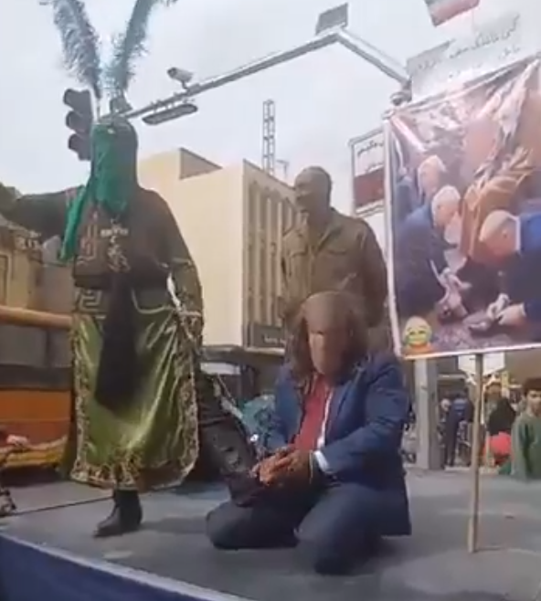 Komşu ülkede kaydedilen görüntü gündeme bomba gibi düştü