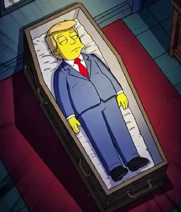 Simpsonlar'dan olay yaratan kehanet: Trump'ın ölüm tarihini verdiler