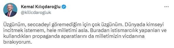 Bakan Bozdağ'dan ayakkabılarıyla seccadeye basan Kılıçdaroğlu'na sert tepki