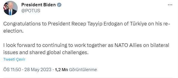Dünya liderleri Erdoğan'ın seçim zaferini tebrik etti! İki liderden Türkçe mesaj var