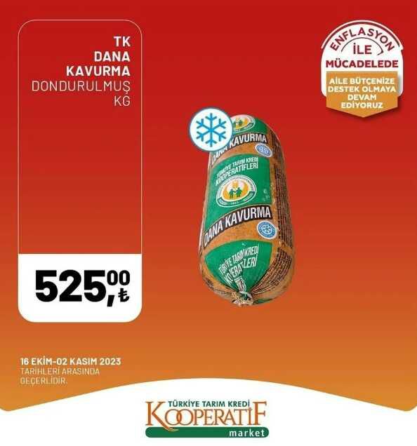Tarım Kredi Kooperatif Marketleri İndirim Kataloğu: Tarım Kredi marketleri indirimli ürünler neler? 16 Ekim- 2 Kasım hangi ürünler indirimde?