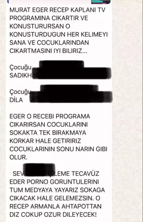 Gazeteci Murat Ağırel'e eşi ve kızı üzerinden tehdit: Onları Narin gibi katledeceğim