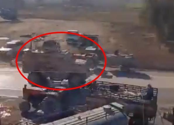 Türkiye'nin yanı başında tuhaf işler oluyor! ABD konvoyu böyle görüntülendi