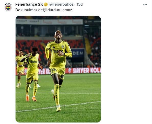 Fenerbahçe'den maç biter bitmez Galatasaray'a olay gönderme