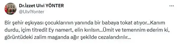 Sosyal medya paylaşımı sonrası tepki gösteren siyasetçi