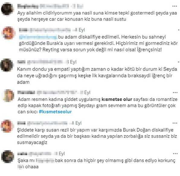 Kısmetse Olur'da Burak, kamera karşısında Şeyda'ya şiddet uyguladı