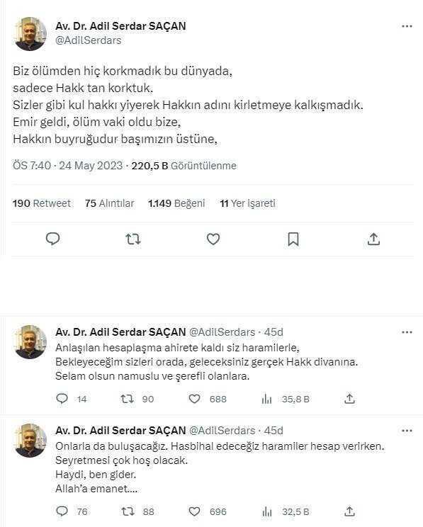 Adil Serdar Saçan kimdir, öldü mü, neden öldü, hastalığı neydi? Adil Serdar Saçan nereli, kaç yaşında vefat etti? Hayatı ve biyografisi!