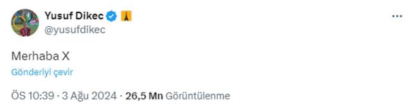 Bunu sadece 3 günde başardı! Dünya'nın konuştuğu Yusuf Dikeç, sosyal medyada rekor kırdı