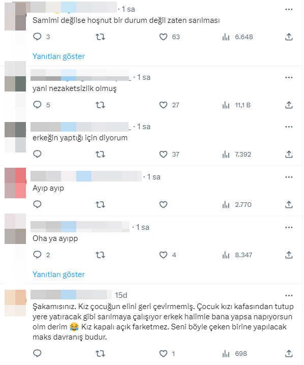 Mezuniyet törenine damga vuran olay! Genç kız, kendisine sarılmak isteyen erkek arkadaşını böyle itekledi