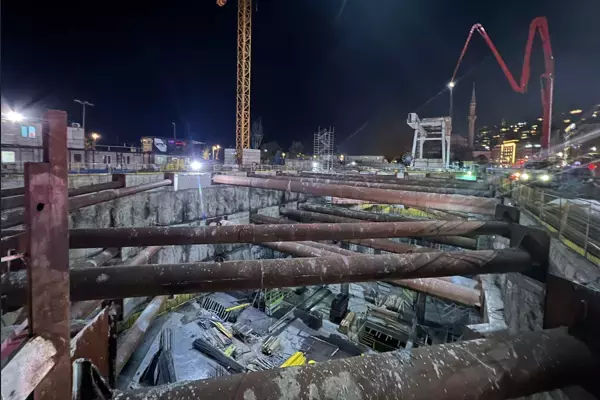 Kabataş metro inşaatındaki göçükle ilgili iki tutuklama