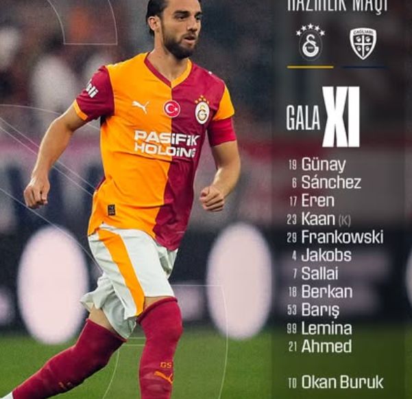 Galatasaray Cagliari muhtemel 11'ler açıklandı mı?
