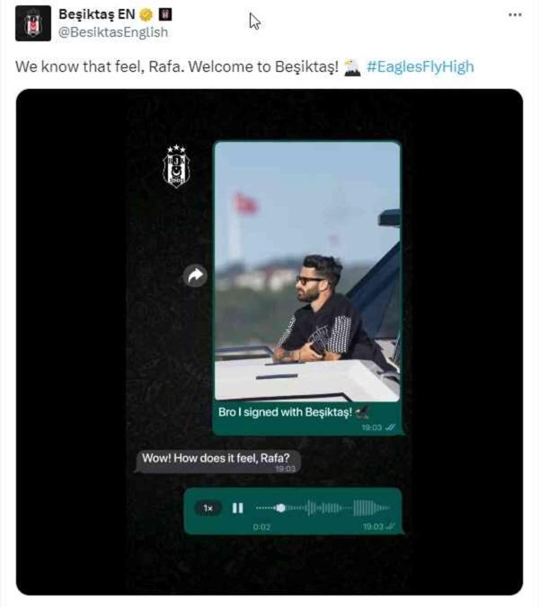 Taraftarlar meraktan yerinde duramıyor! Rafa Silva, telefonda kiminle konuştu?