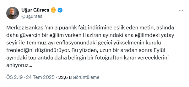 Merkez Bankası'ndan beklenmedik indirim: Ekonomistler şaşkın