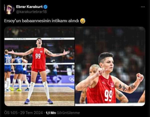 'Ersoy'un babaannesinin intikamı alındı' olayı ne? Ebrar Karakurt ne paylaştı?