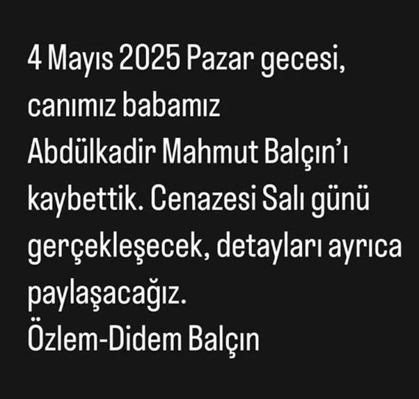 Didem Balçın'ın acı günü! Kötü haber sevenleriyle paylaştı