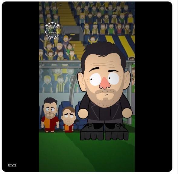 Fenerbahçe'den Galatasaray'a üst üste olay yaratacak göndermeler