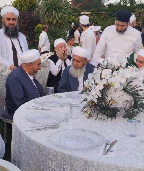 Cübbeli Ahmet Hoca'nın oğlu evlendi: İşte düğünden ilk görüntüler