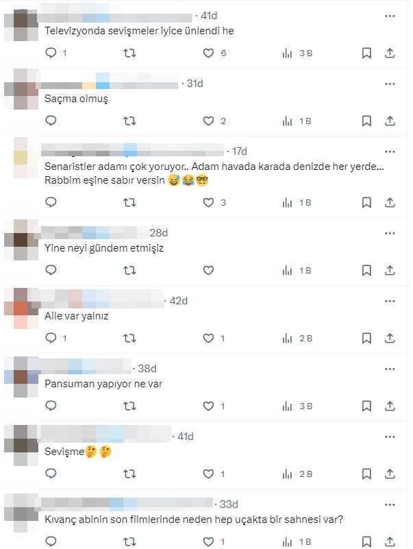 Kıvanç Tatlıtuğ ve Serenay Sarıkaya'nın uçak tuvaletinde sevişme sahnesi ortalığı karıştırdı