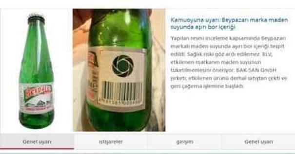 Beypazarı Maden Suyu yasaklandı mı? Maden suyu sağlığa zararlı mı?