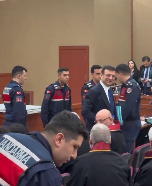 Mahkeme salonunda görüntülendi: İşte Ekrem İmamoğlu'nun son hali
