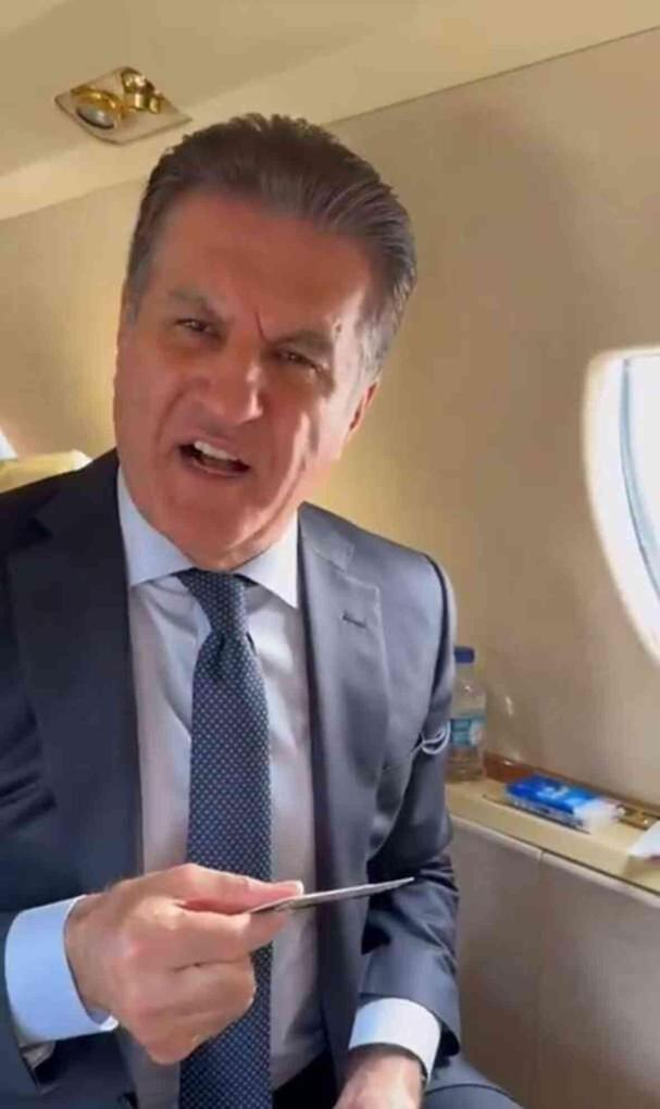 Mustafa Sarıgül, özel jette seyahat ederken ekonomiyi ve yoksulluğu eleştirdi