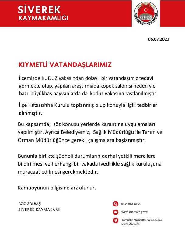 Başıboş köpeklerden büyükbaş hayvanlara kuduz salgını