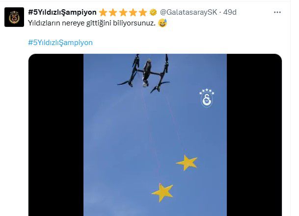 Galatasaray'dan Fenerbahçe'ye yıldız göndermesi