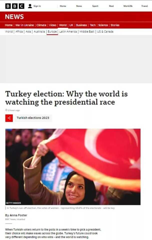 Cumhurbaşkanlığı seçimleri yabancı basının da gündeminde: Hepimiz yanıldık