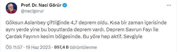 Naci Görür, haritada işaretleyerek uyardı: Son depremler bölgeyi sıkıştırdı