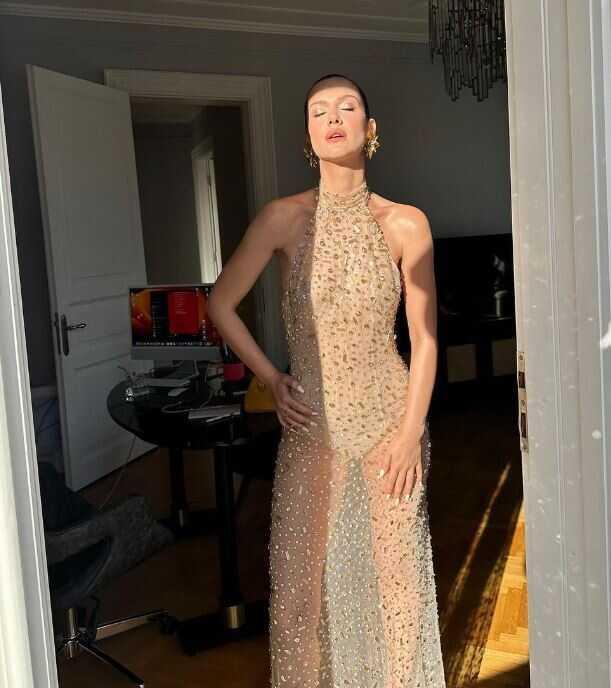 Sen Anlat Karadeniz'in Nefes'inden cesur tercih! İçini gösteren transparan kıyafet giydi