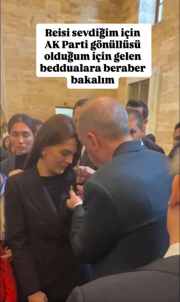 Rozetini Cumhurbaşkanı Erdoğan takmıştı! O kadının başına neler gelmiş neler