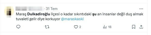 'Sular şehri' Kahramanmaraş'ta 20 gündür bir damla su akmıyor, hastalıklar başladı
