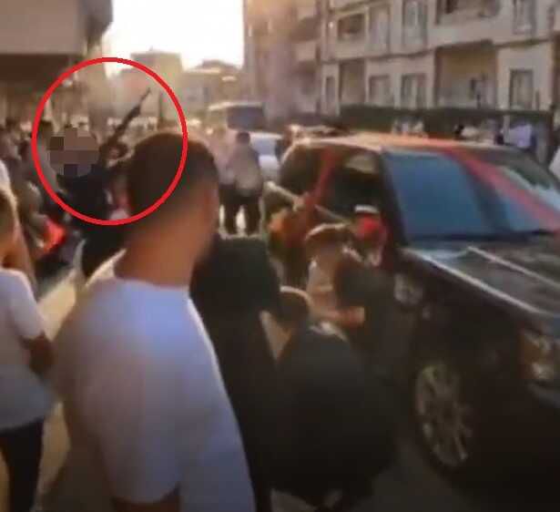 Düğün Konvoyunda Havaya Ateş Açıldı