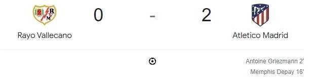 Rayo Vallecano Atletico Madrid maçı kaç kaç, bitti mi? MAÇ SKORU! Rayo Vallecano A. Madrid maçı kaç kaç, canlı maç skoru! Canlı maç anlatımı!