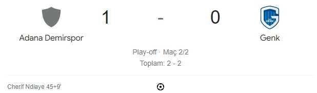 Adana Demirspor Genk maç özeti! (VİDEO) Adana Demirspor Genk maçı özeti izle! Golleri kim attı, maç kaç kaç bitti?