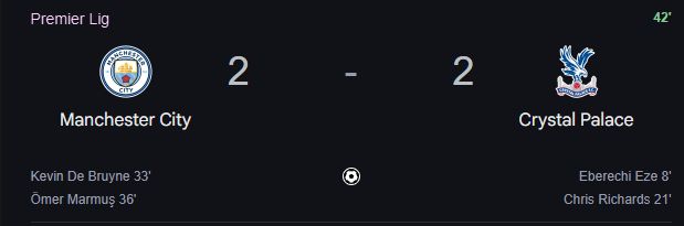 Manchester City Crystal Palace CANLI izleme linki var mı? şifresiz! Premier Lig Manchester City Crystal Palace maçı ne zaman?
