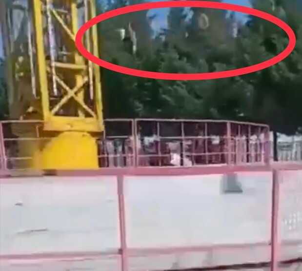 Lunapark kazasında panik anları cep telefonu kamerasında: 17 yaralı