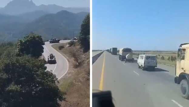 Azerbaycan'ın Karabağ bölgesinde Ermeni güçlerin siper kazma faaliyetleri artıyor