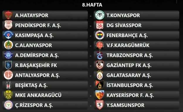 Son Dakika: Süper Lig'de sezon fikstürü belli oldu