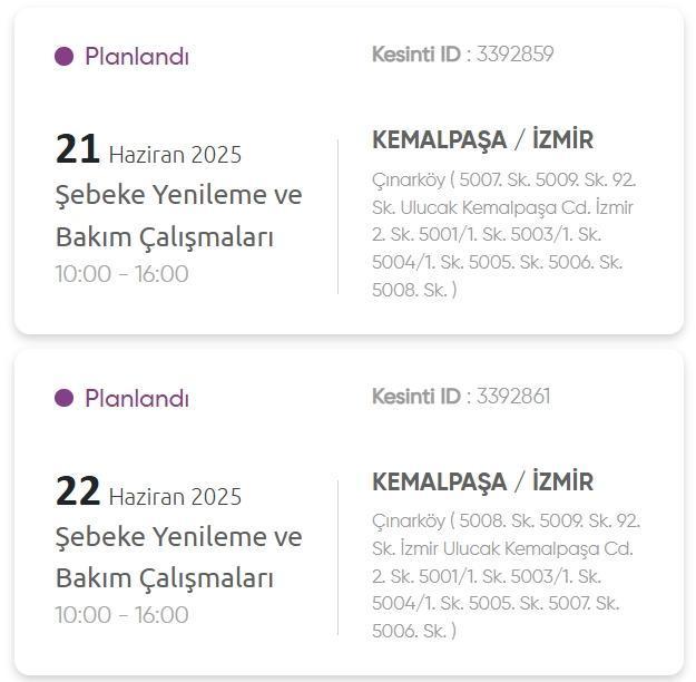 İzmir GEDİZ elektrik kesintisi! 21 Haziran İzmir'de elektrik kesintisi ne zaman bitecek, elektrikler ne zaman gelecek?