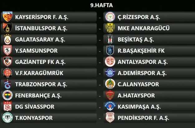 Son Dakika: Süper Lig'de sezon fikstürü belli oldu