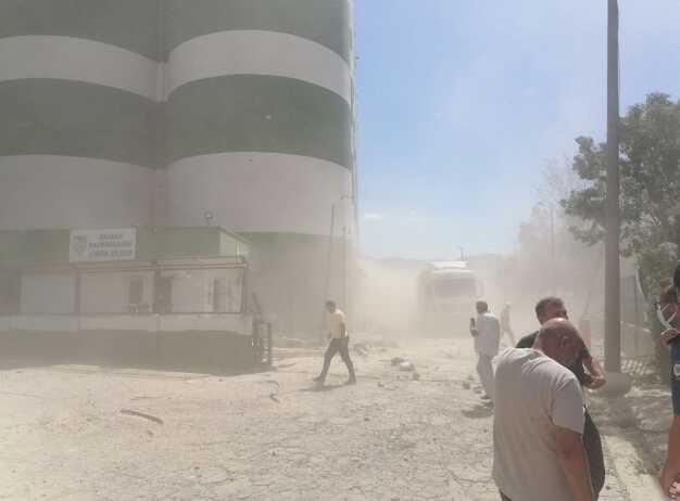 Kocaeli Derince Limanı patlama anı (VİDEO)